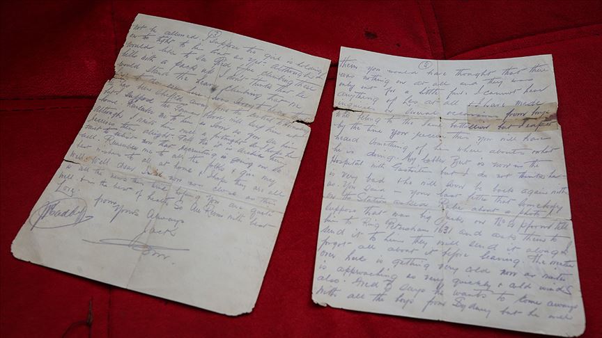 Atatürk'ün Anzak annelerine yazdığı mektubun orijinal metni