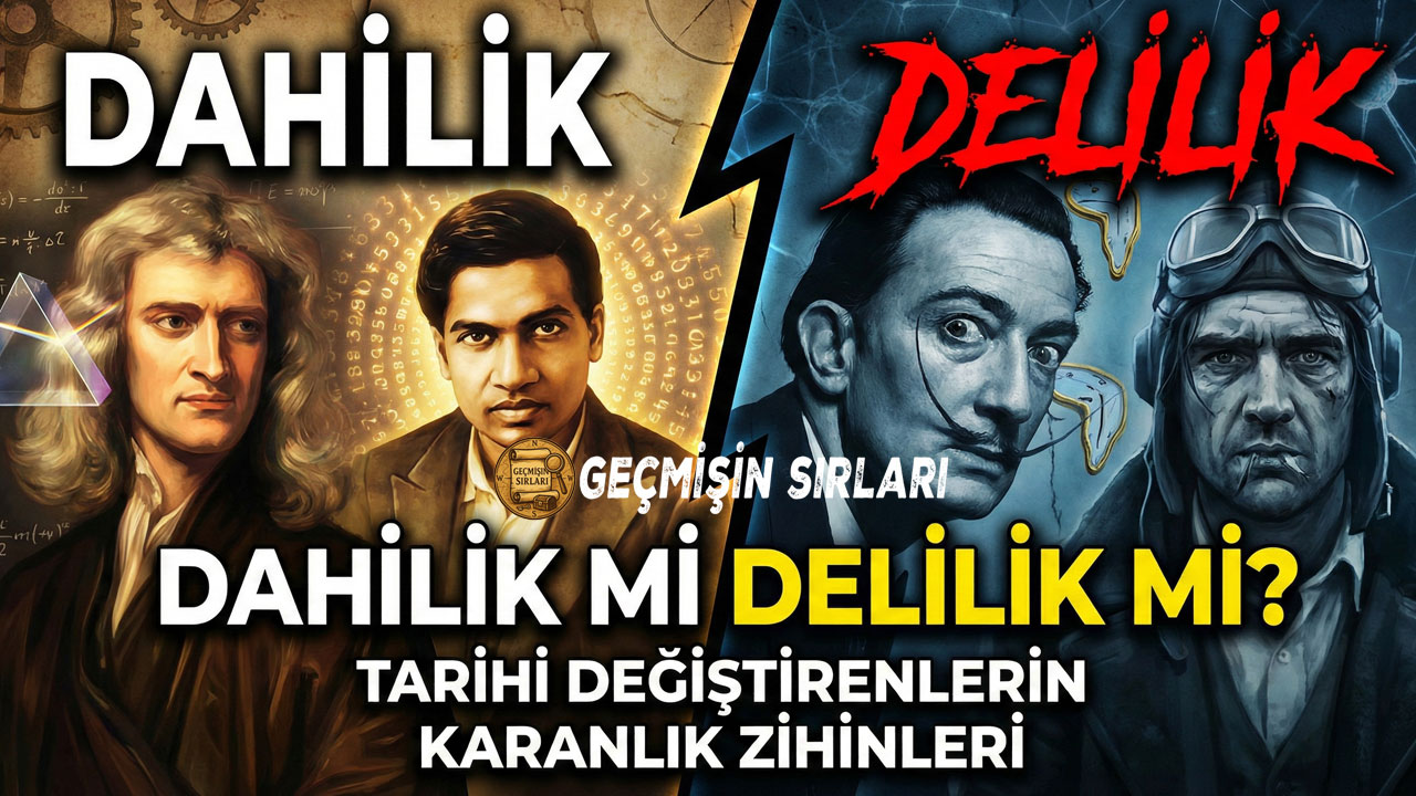 Dahilik ve delilik arasındaki ince çizgiyi simgeleyen sürrealist görsel