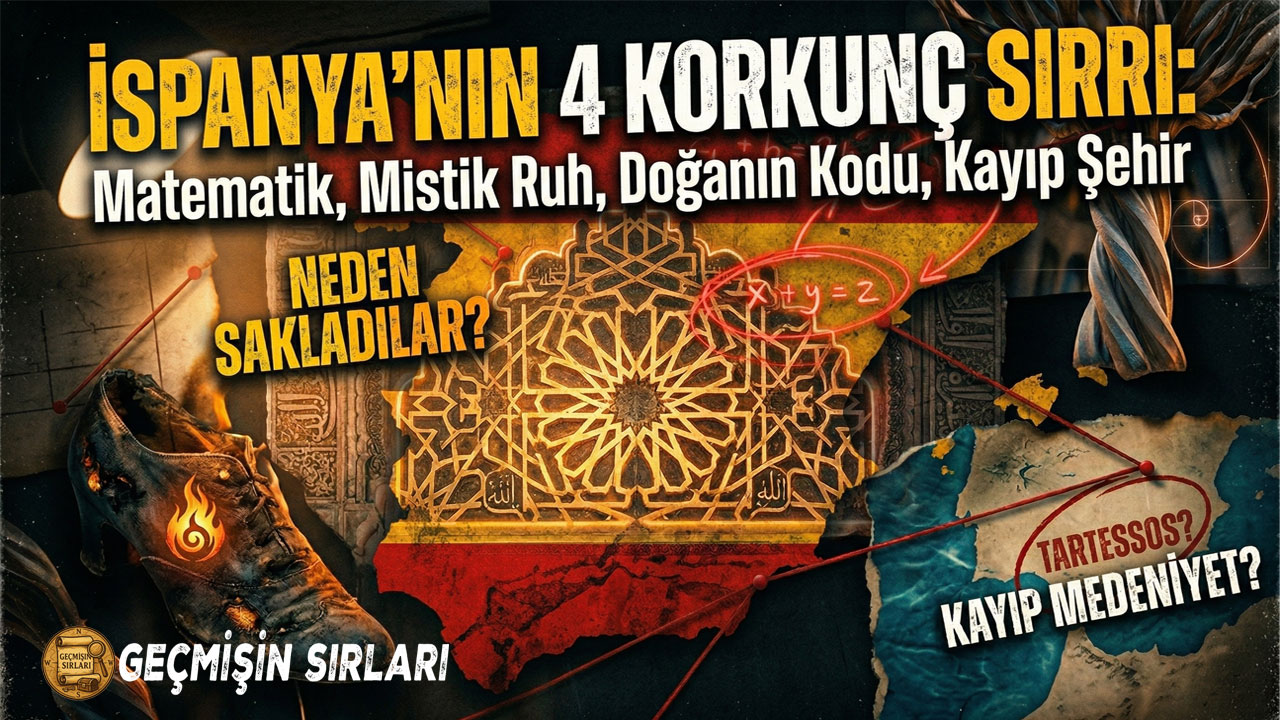 İspanya'nın tarihi ve gizemli atmosferini yansıtan kolaj