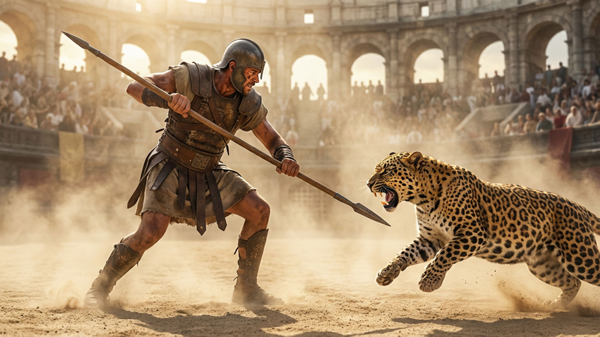 Roma arenalarında vahşi hayvanlarla yapılan infaz sahneleri